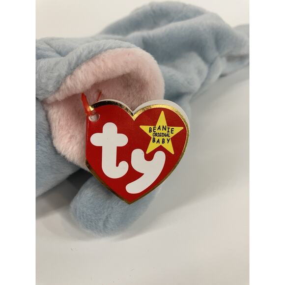 Ty Beanie Babies Bundle (2pcs) Peanut The Elephant And Peanut McDonald’s Toy - Picture 10 of 13